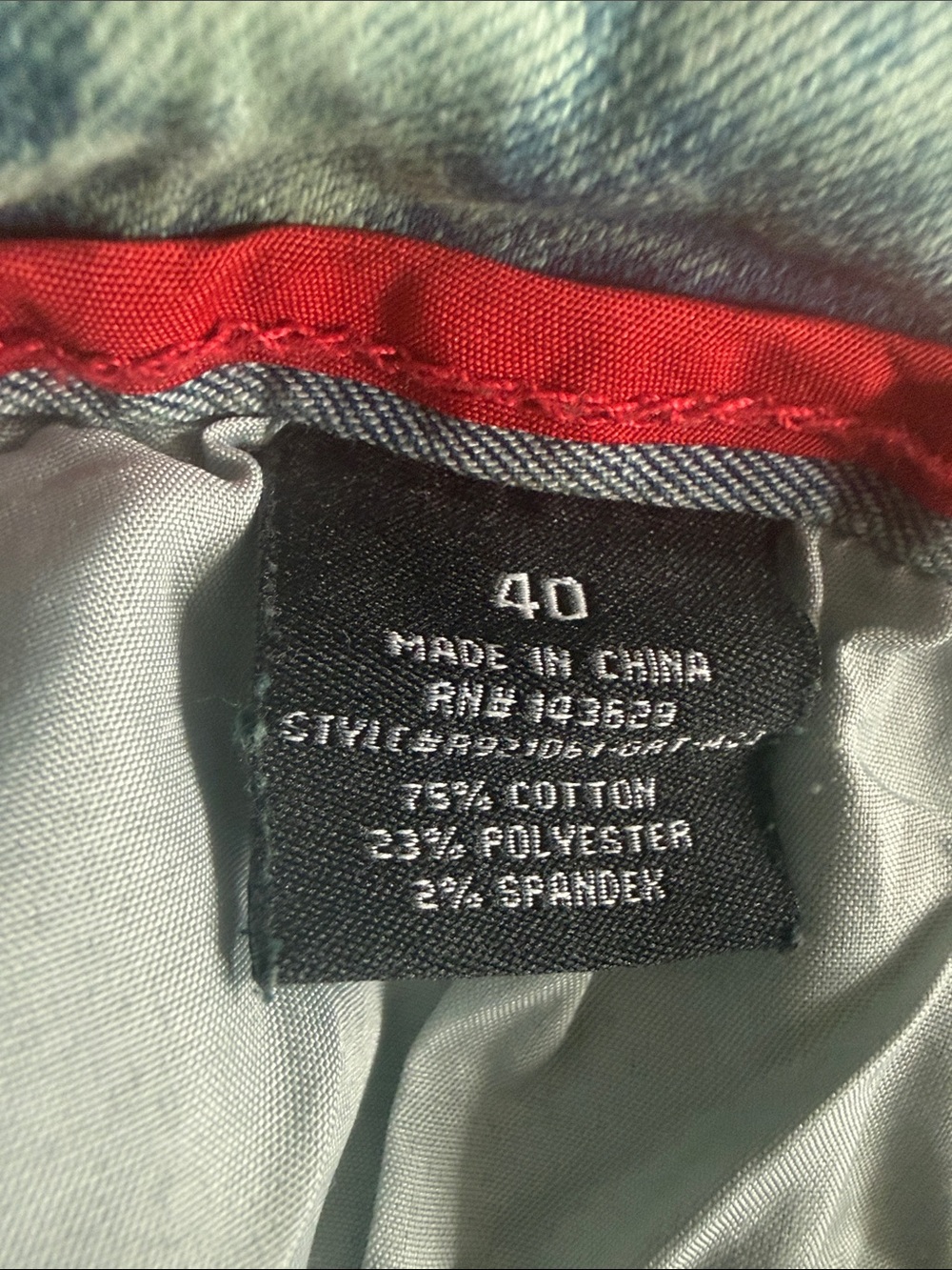 Slim Straight Acid-Wash Mint Jeans Rock Salt 40x32 - Picture 8 of 9